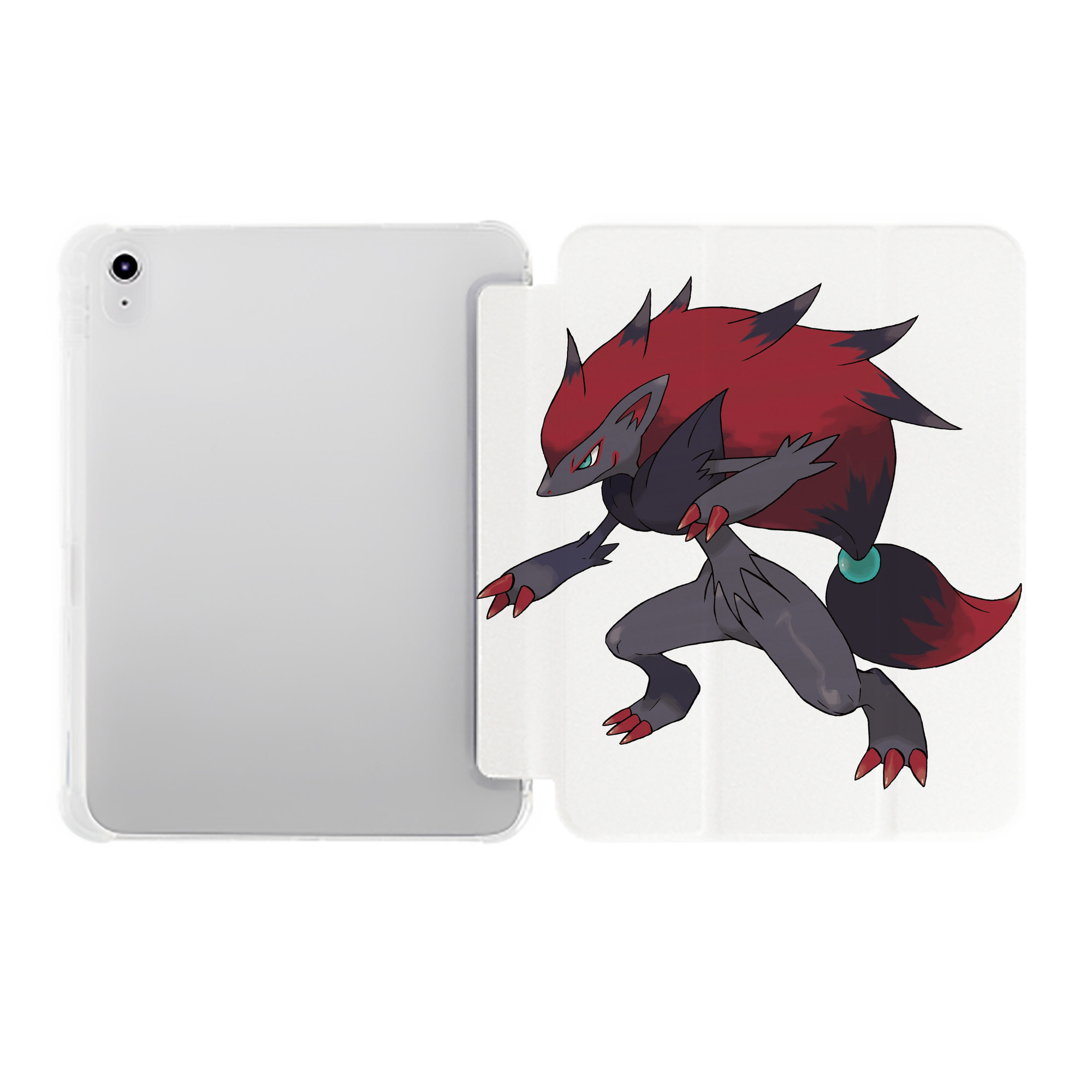 （画像用） ポケットモンスター Pokémon IPad ケース ペン収納付き 三つ折りスタンド PUレザー×シリコン 対応機種9.5/10.5/10.9インチ